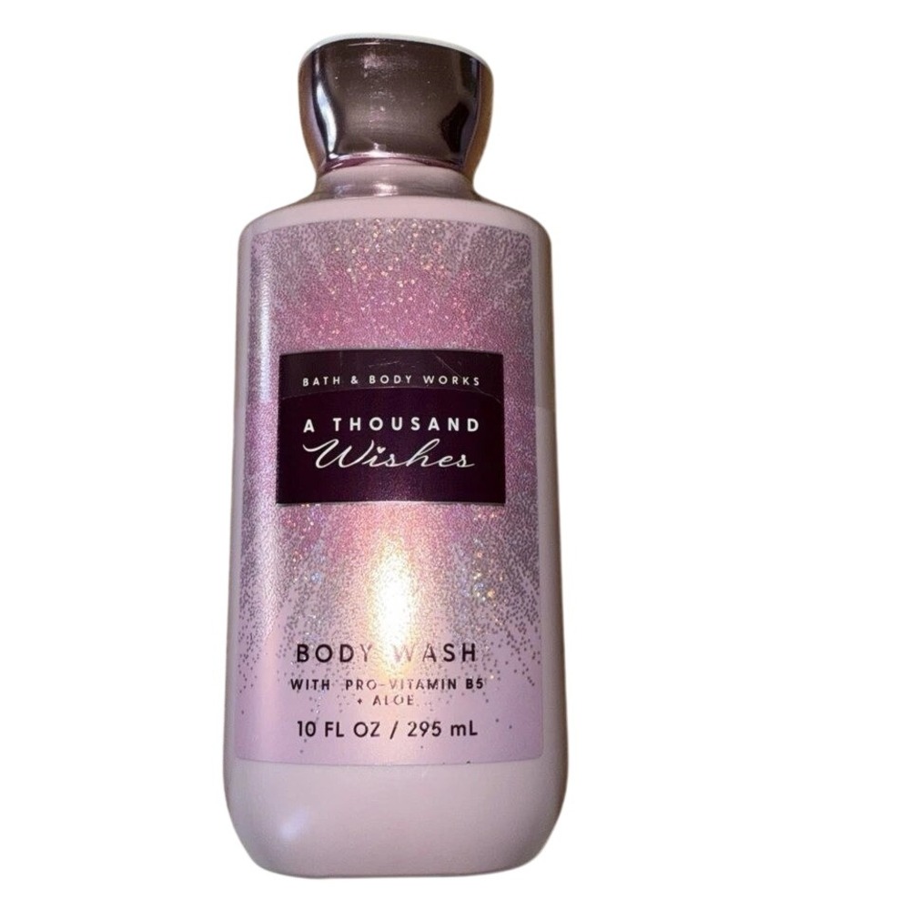 New Bath Body Works A Thousand Wishes Body Wash 10 Fl Oz Pink